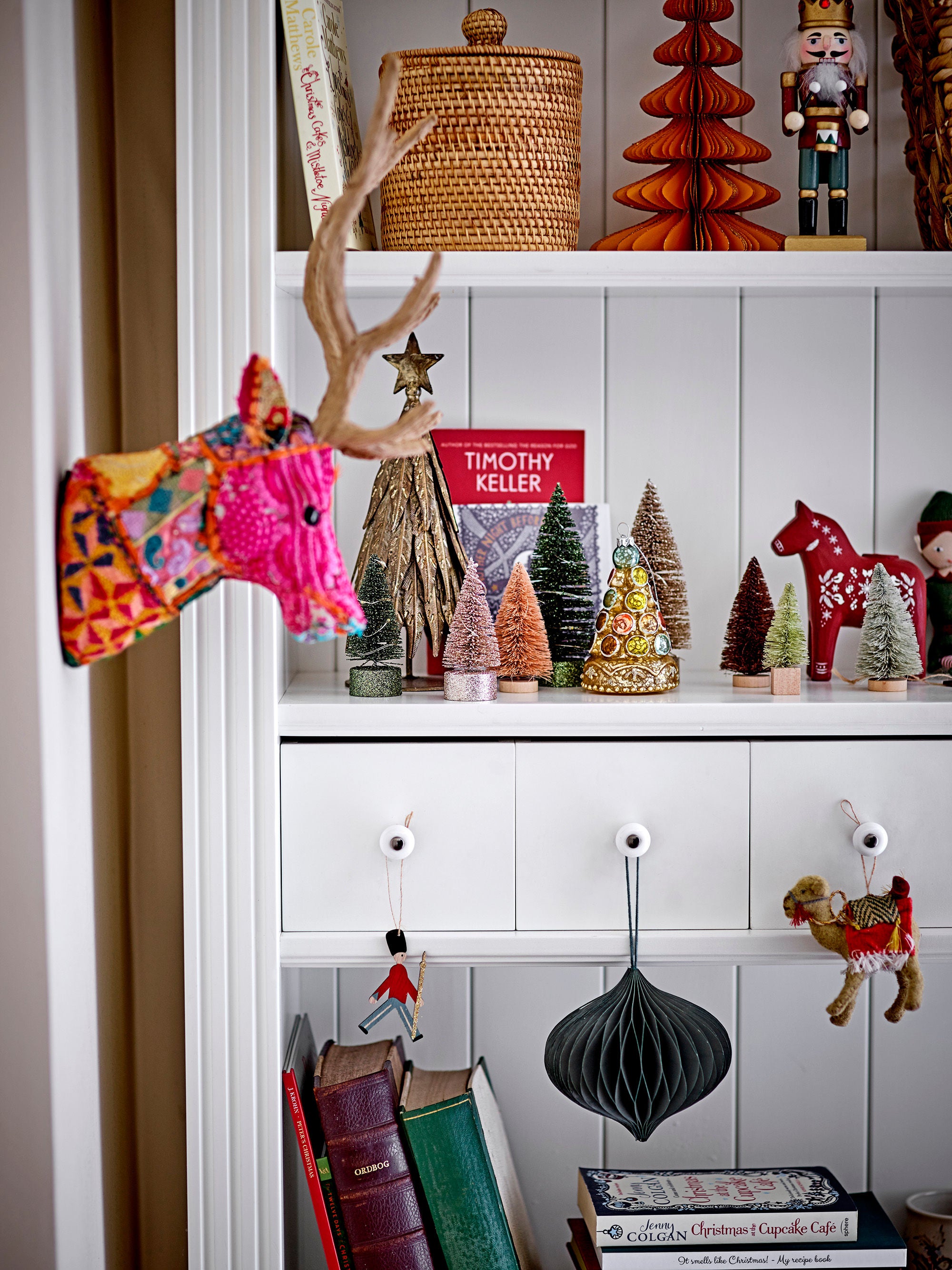 Bloomingville Salar, décoration murale, marron, papier mâché