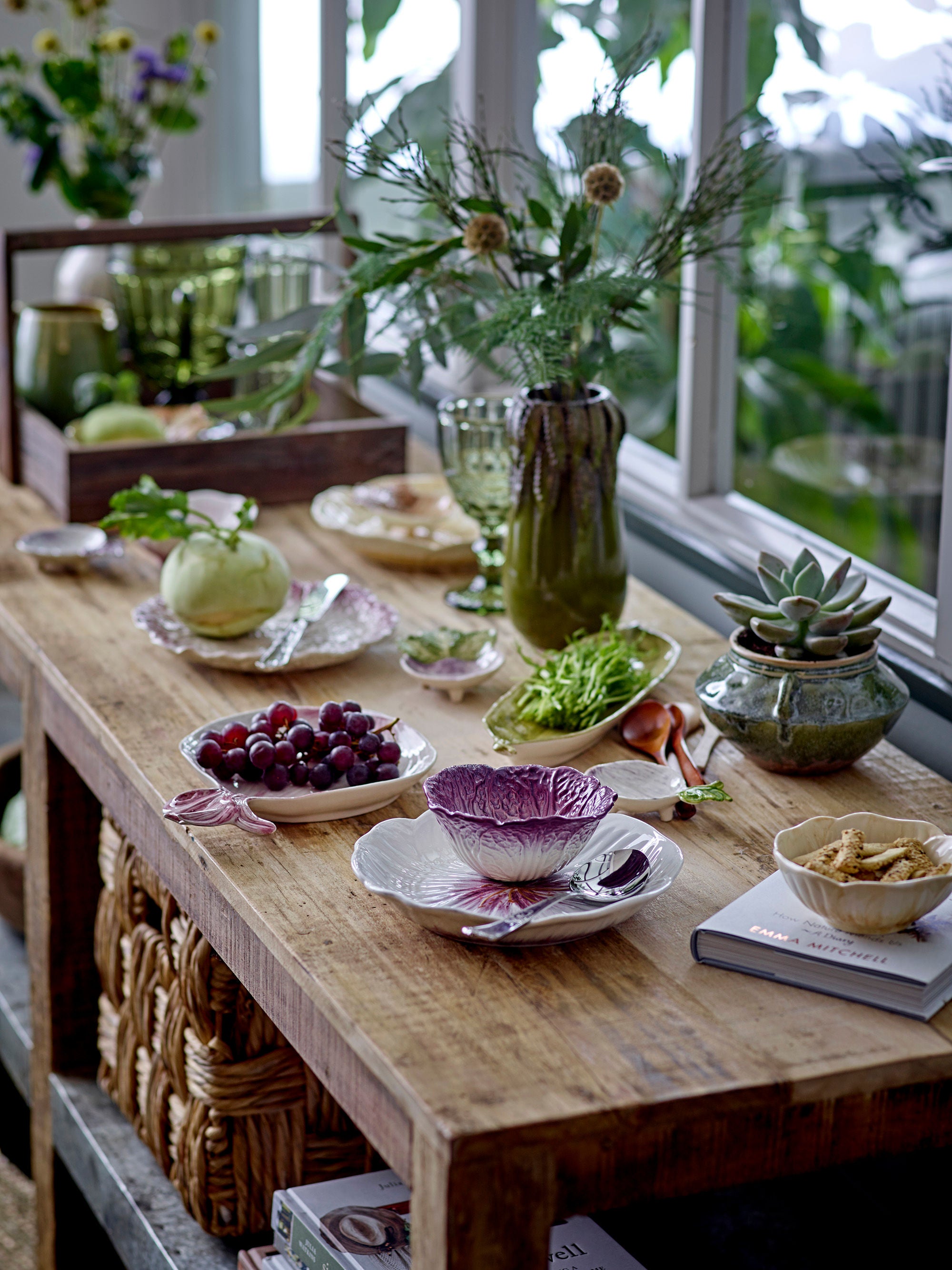 Kreative Sammlung Mimosa Board, Lila, Steinzeug