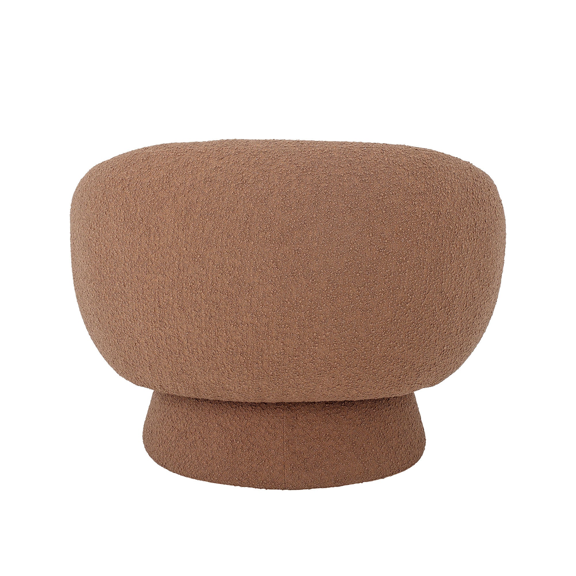 Bloomingville Chaise Ted, Marron, Polyester