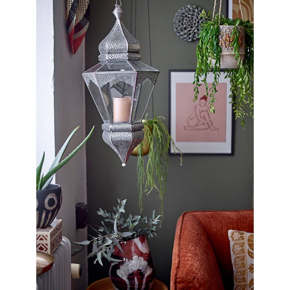 Bloomingville Inna Bloempot, Hangend, Goud, Metaal