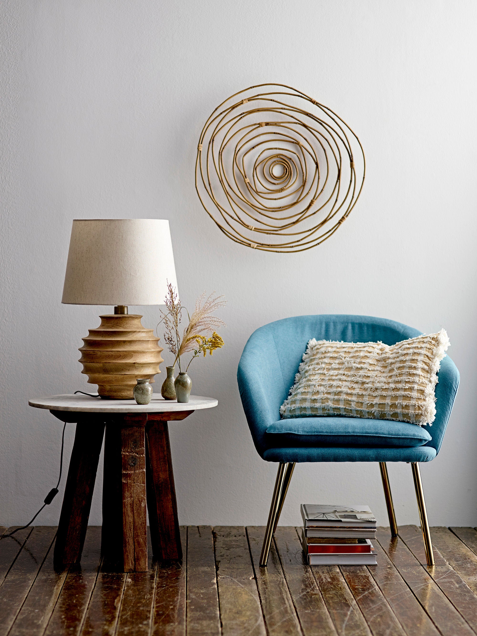 Creative Collection Lampe de table Svale, Nature, Mango