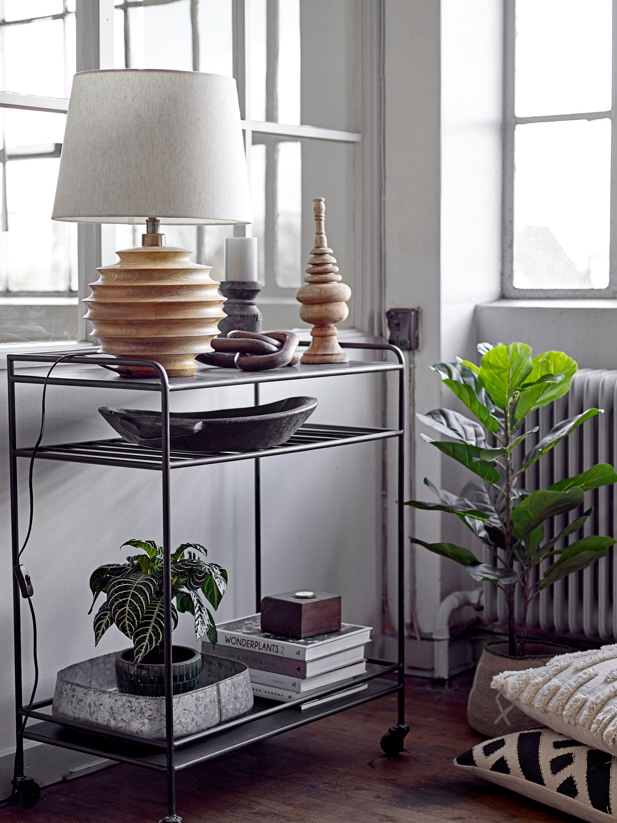 Creative Collection Lampe de table Svale, Nature, Mango