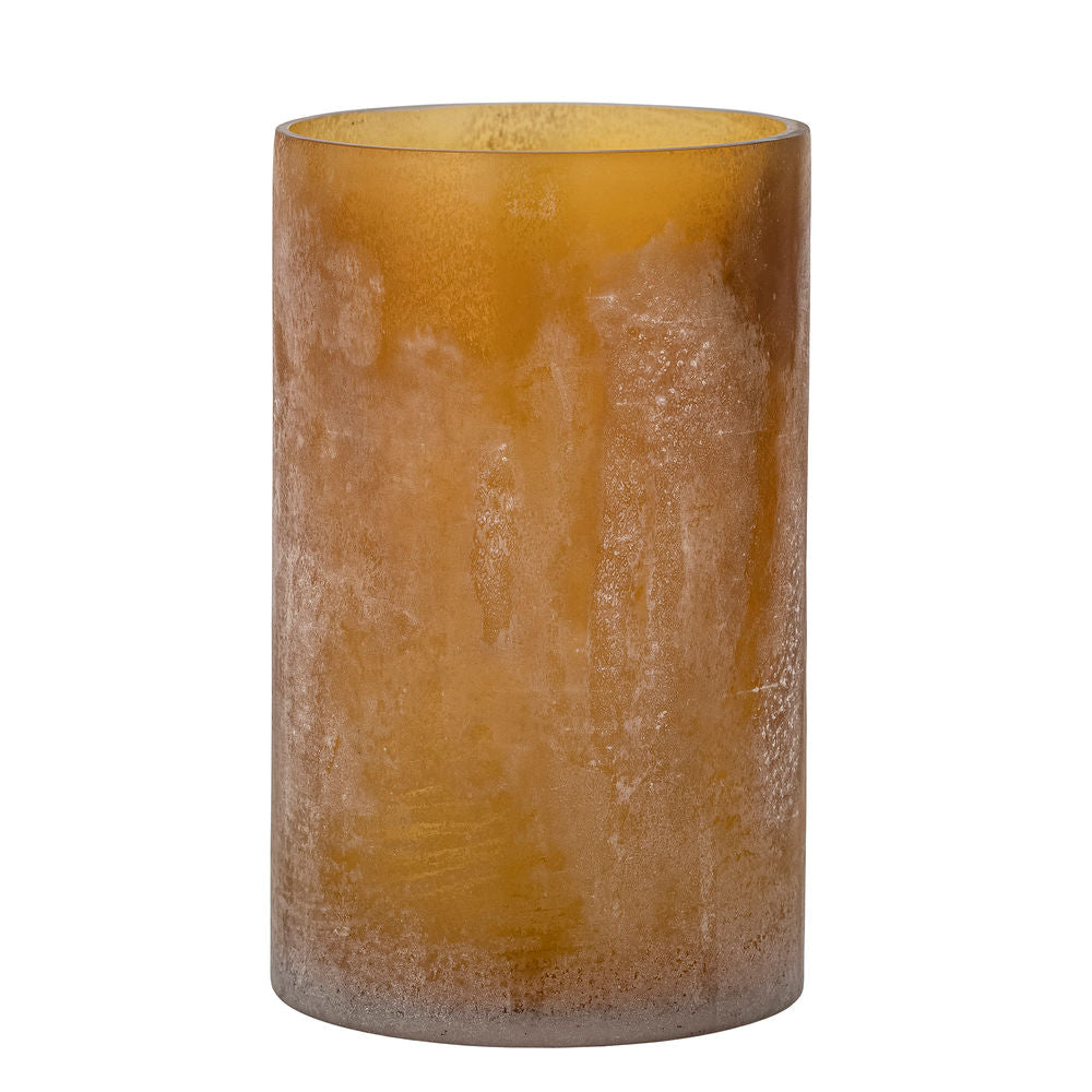 Bloomingville Macha Votivkerze, Braun, Glas