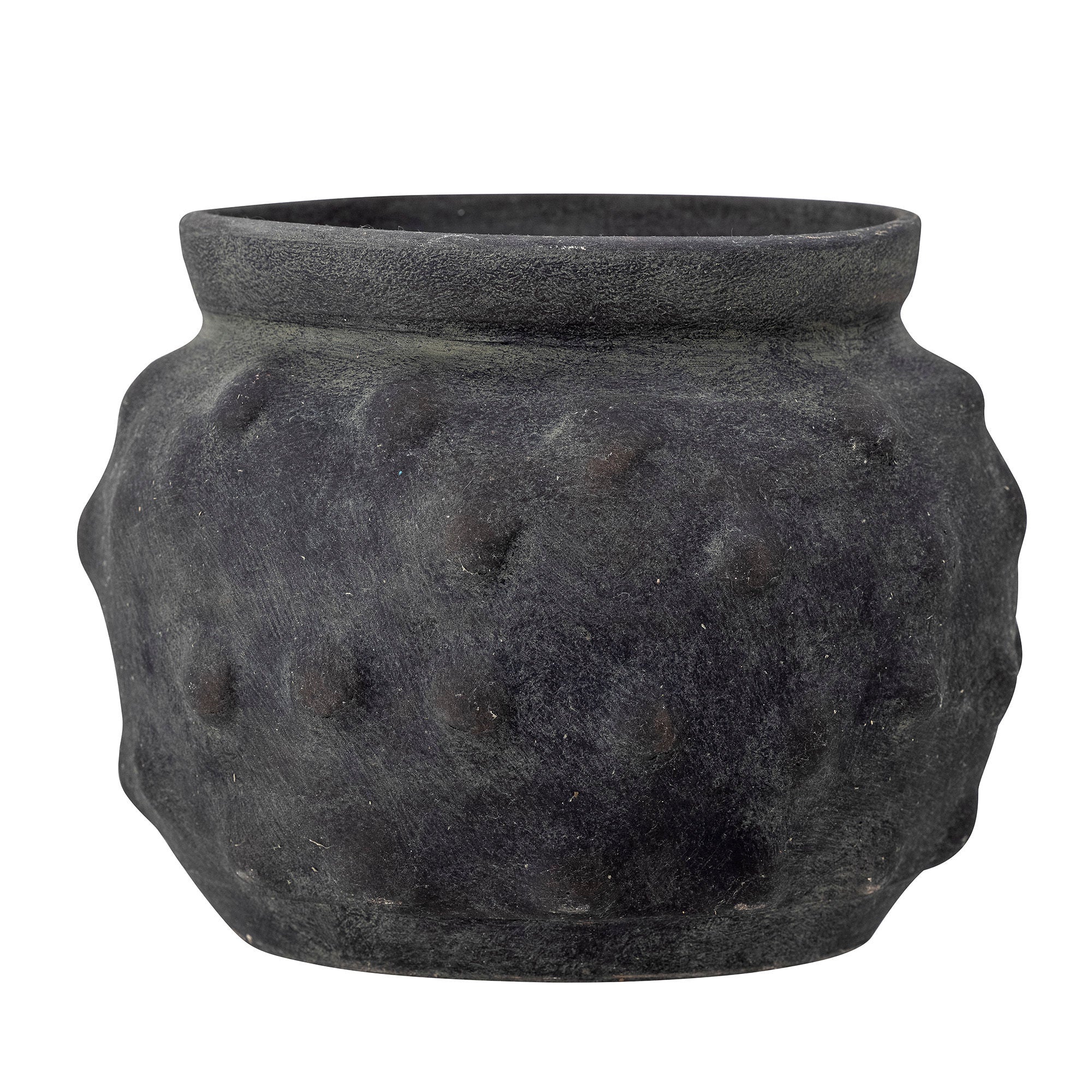 Blooming ville Lisen Deco Blumentopf, Schwarz, Terrakotta