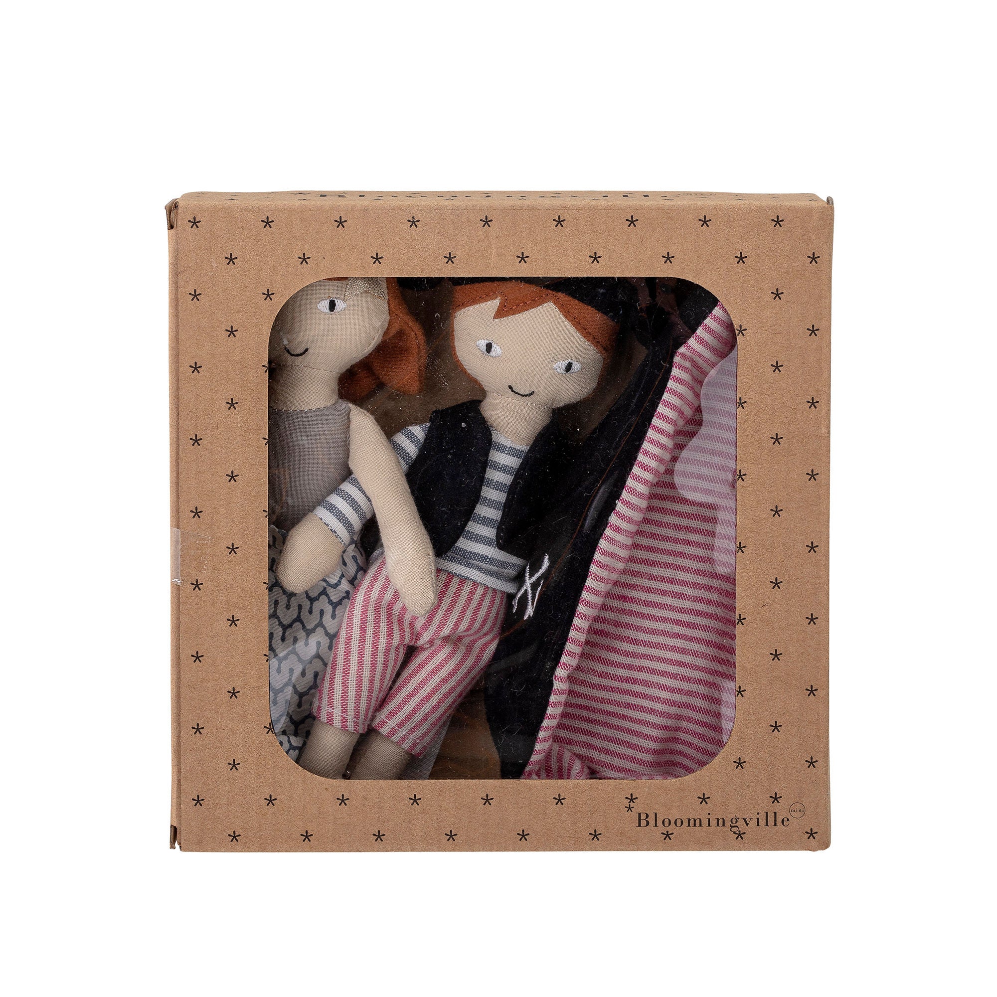 Blooming ville MINI Kate & Jonah Puppe, blau, Baumwolle