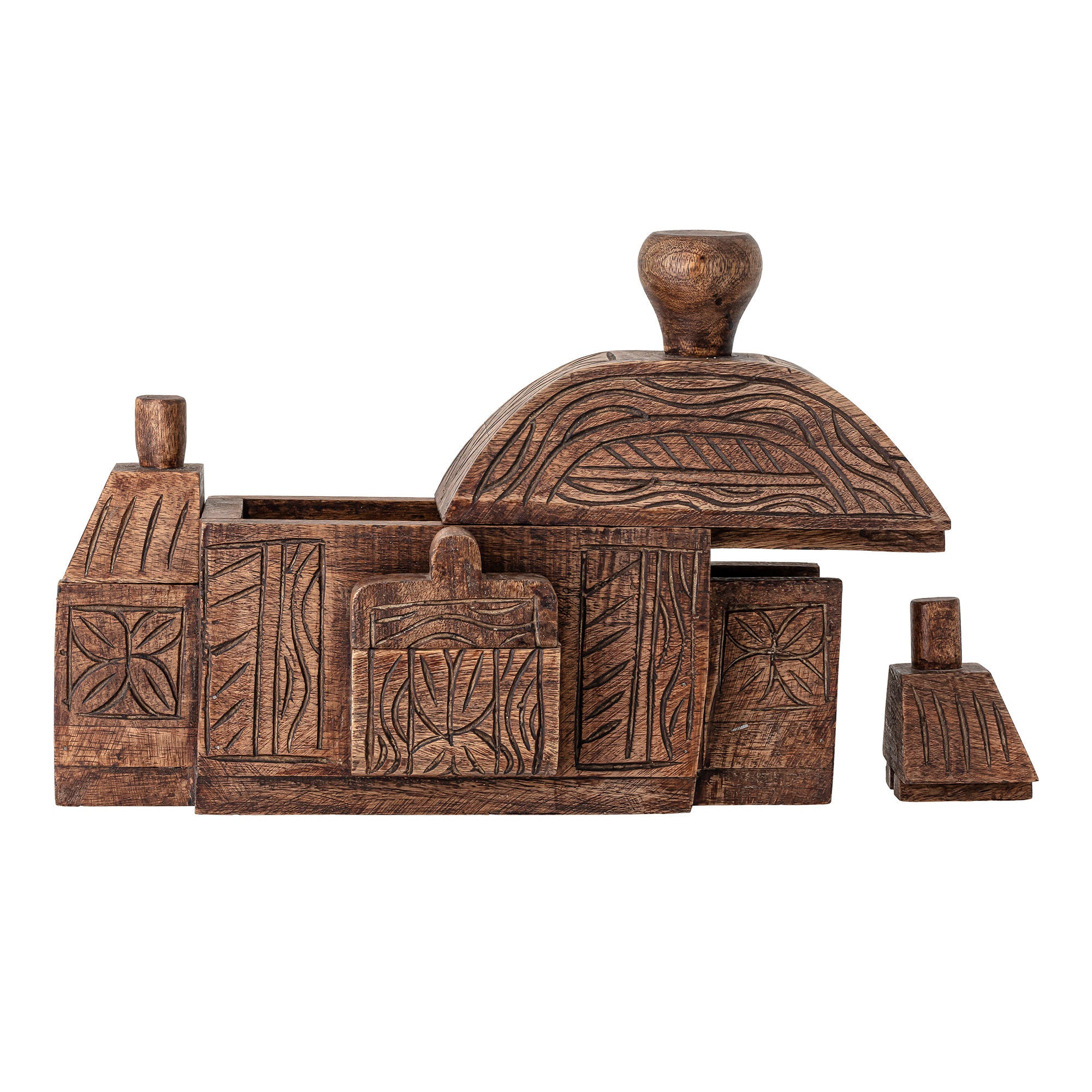 Creative Collection Barin Deco, Bruin, Mango