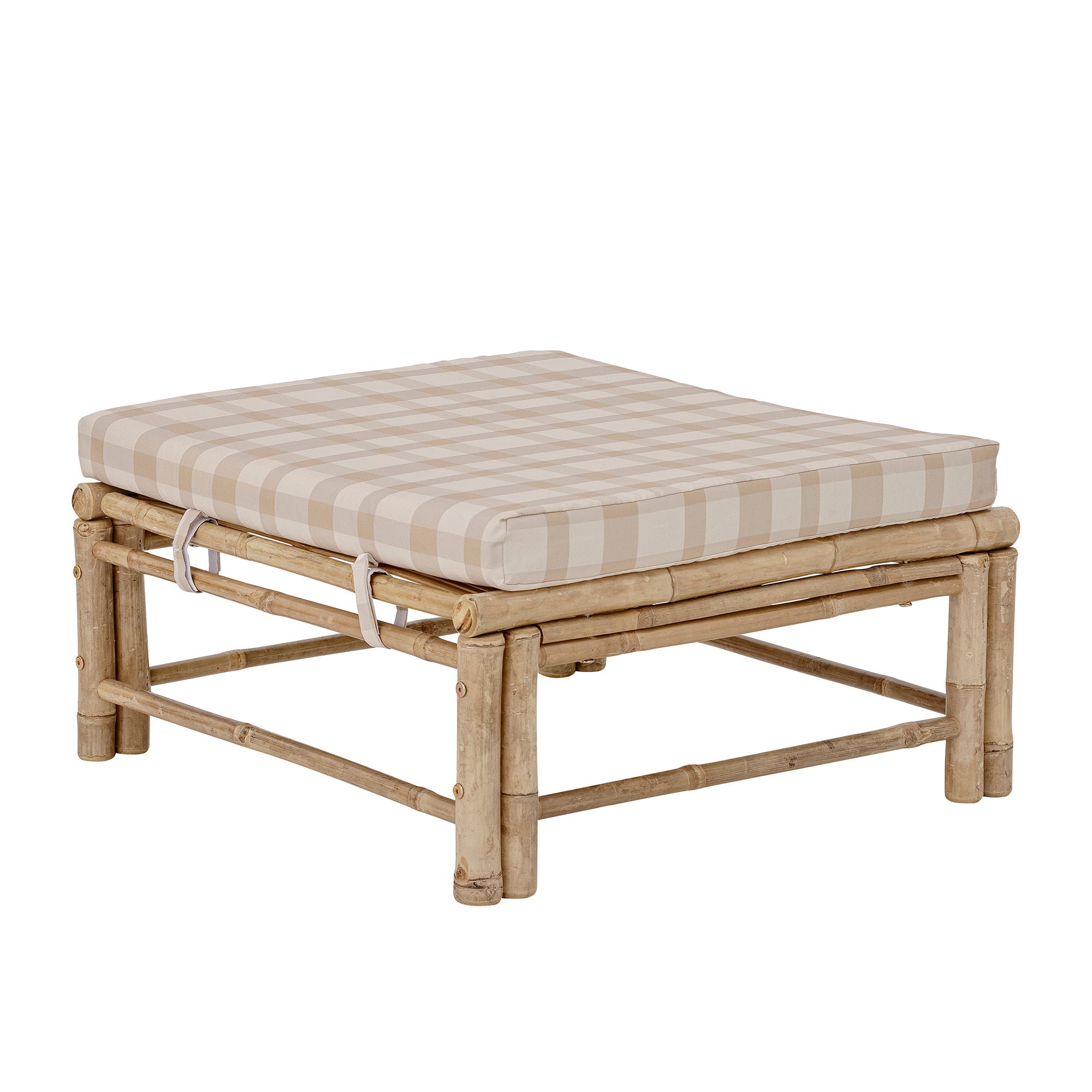 Bloomingville Pouf Korfu Module, Nature, Bambou
