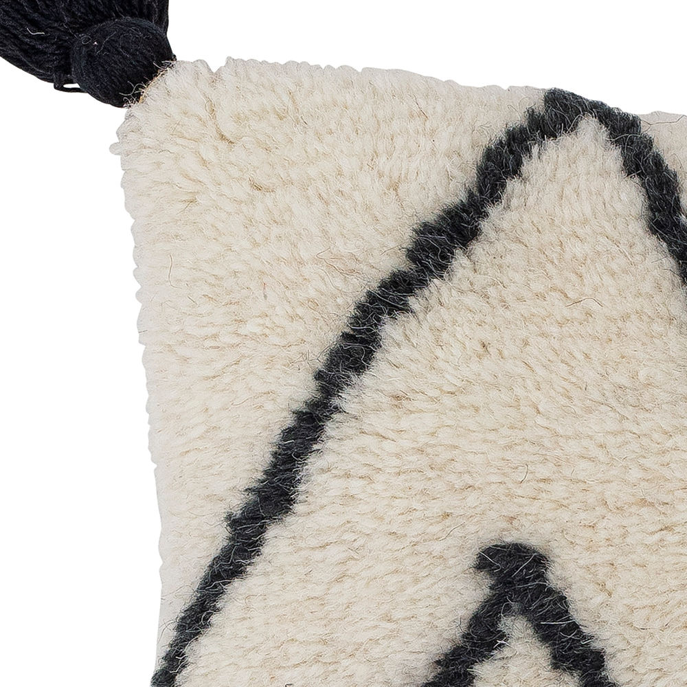 Almohada Bloomingville Ayn, Naturaleza, Algodón