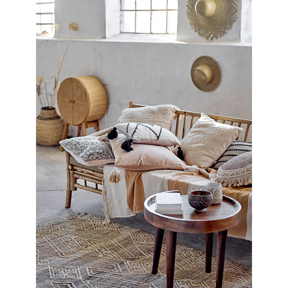 Almohada Bloomingville Ayn, Naturaleza, Algodón