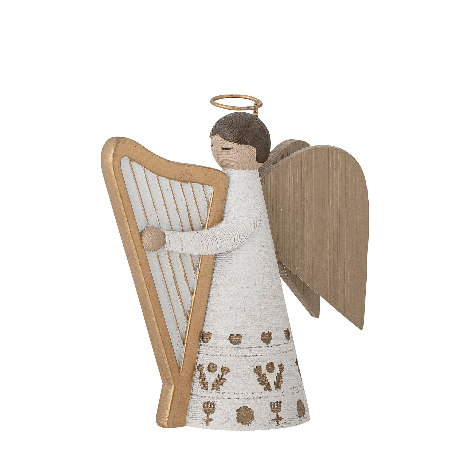 Blooming ville Abba Kandel aar, Weiß, Poly resin