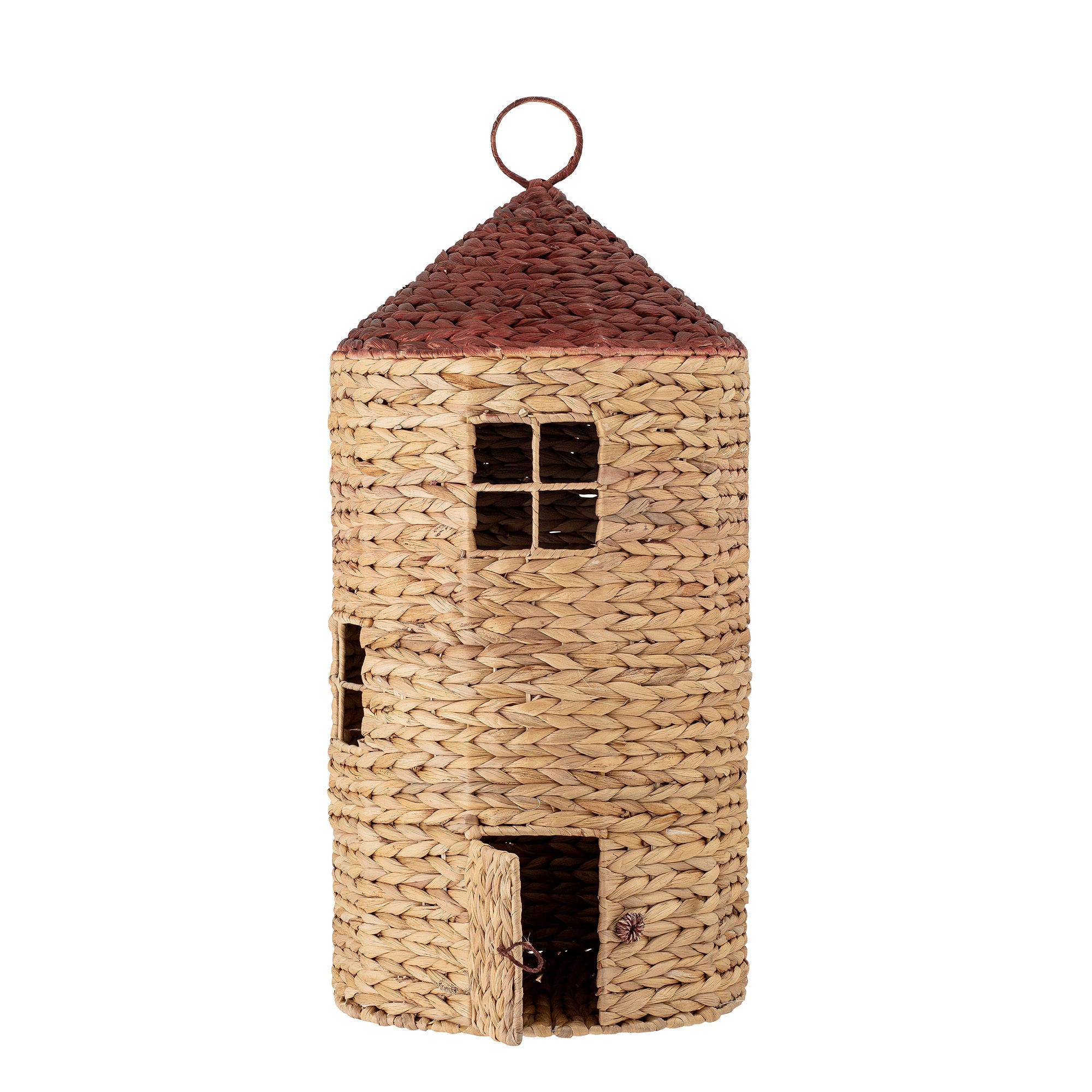 Blooming ville MINI Linasmand mit Deckel, Natur, Wasser hyazinthe