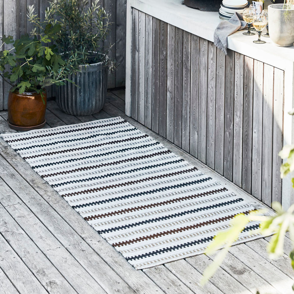 Tapis House Doctor, Terra, gris clair