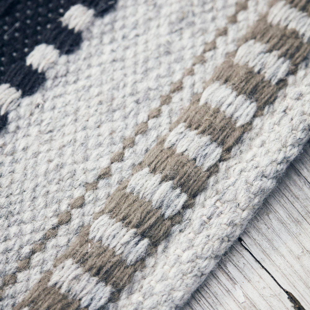 Tapis House Doctor, Terra, gris clair