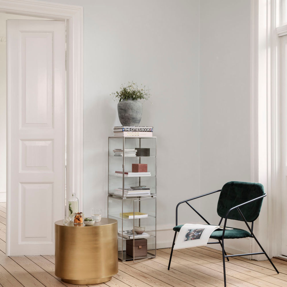 House Doctor Table d'appoint, Marchepied, Messing