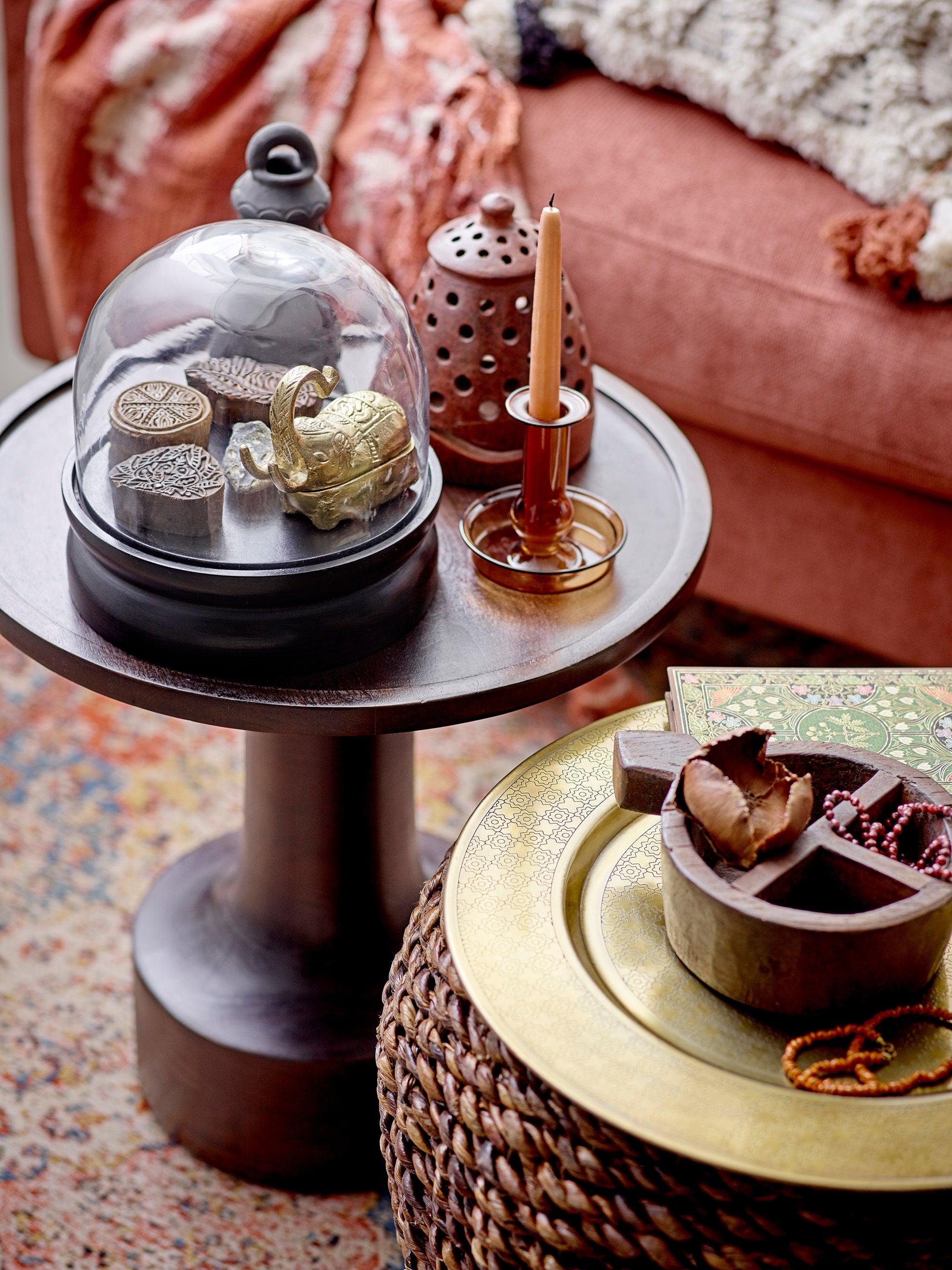 Plateau Creative Collection, Laiton, Métal