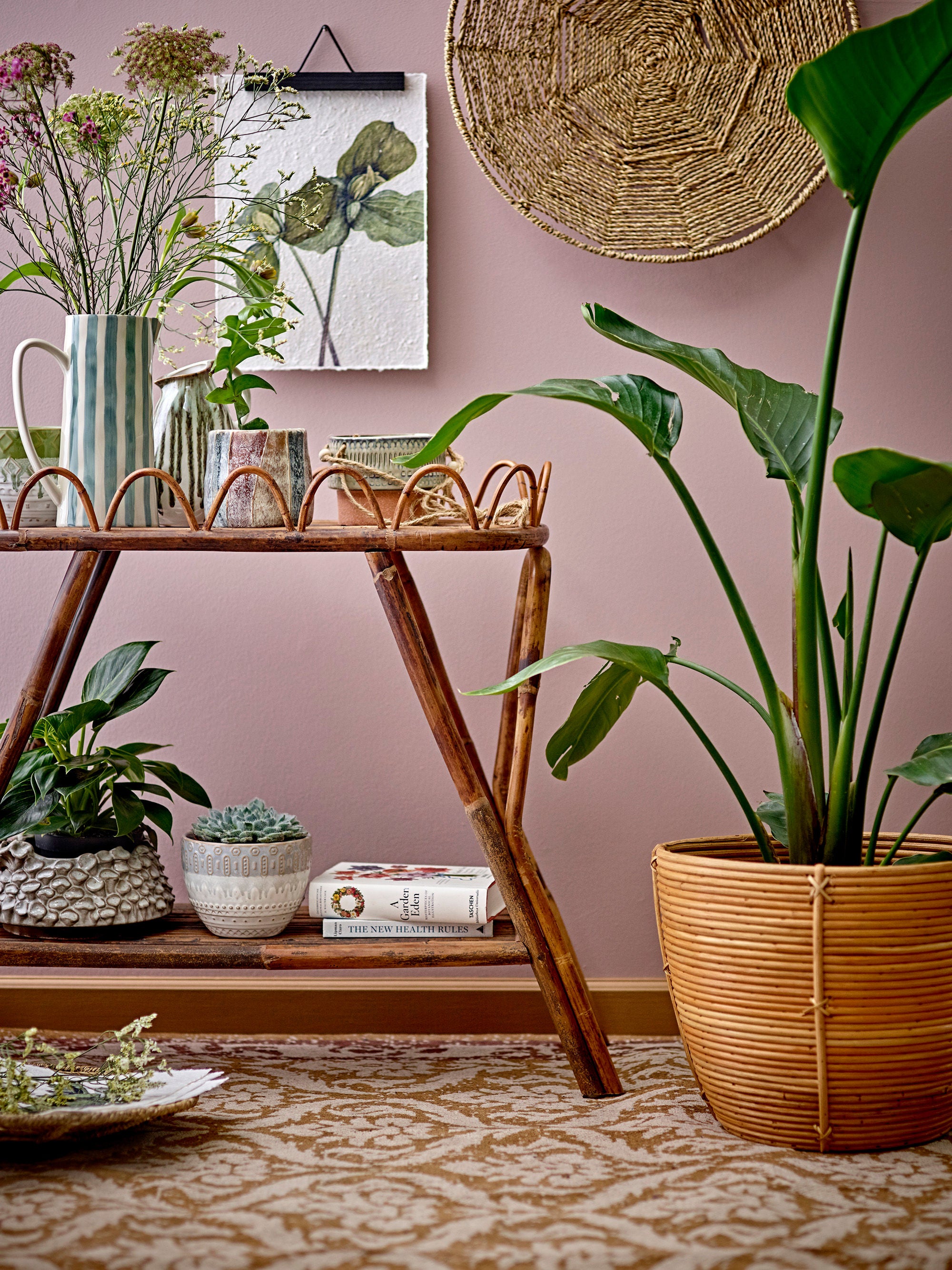 Kreative Sammlung Geran Blumentopf, Grau, Steinzeug
