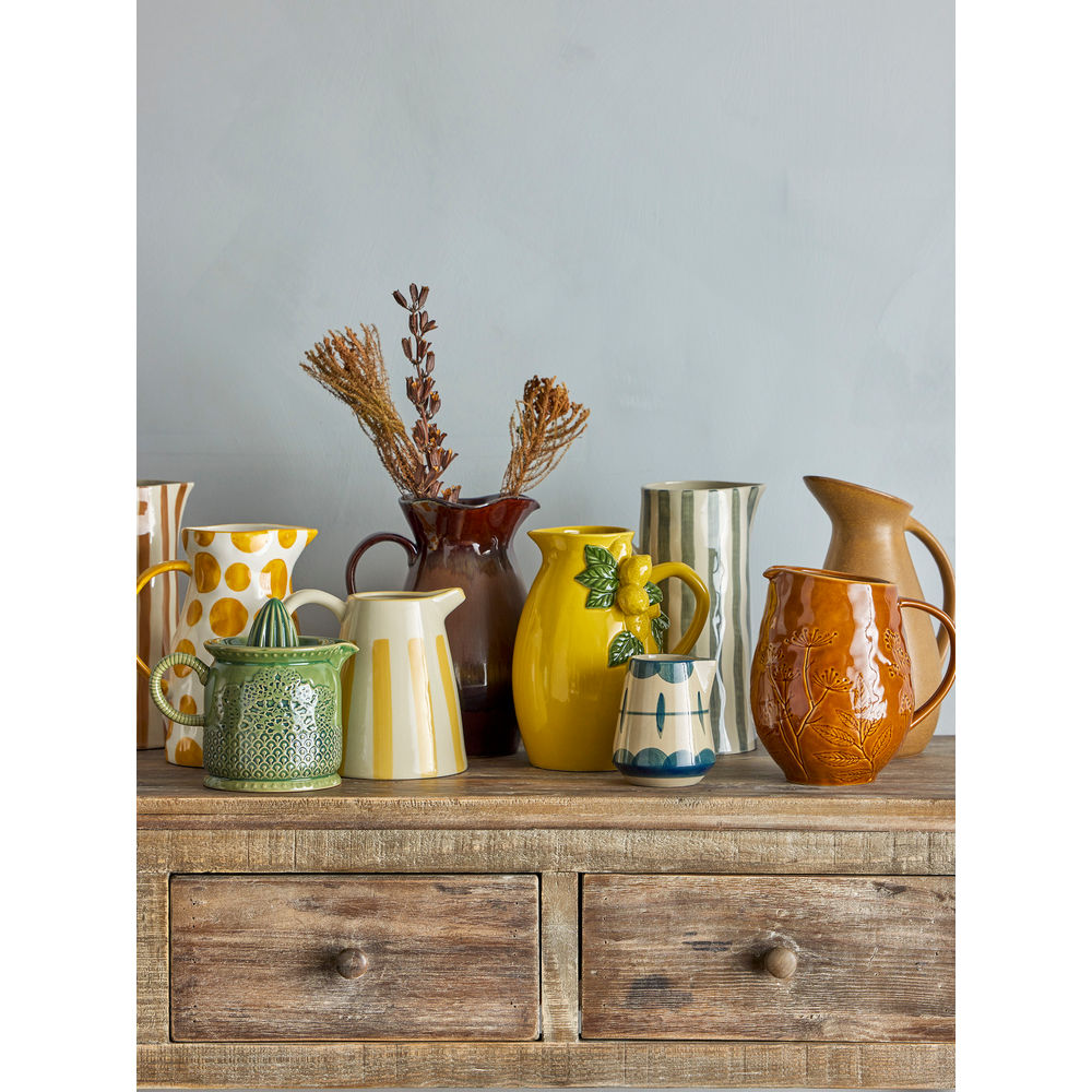Creative Collection Limone Dose, gelb, Steinzeug