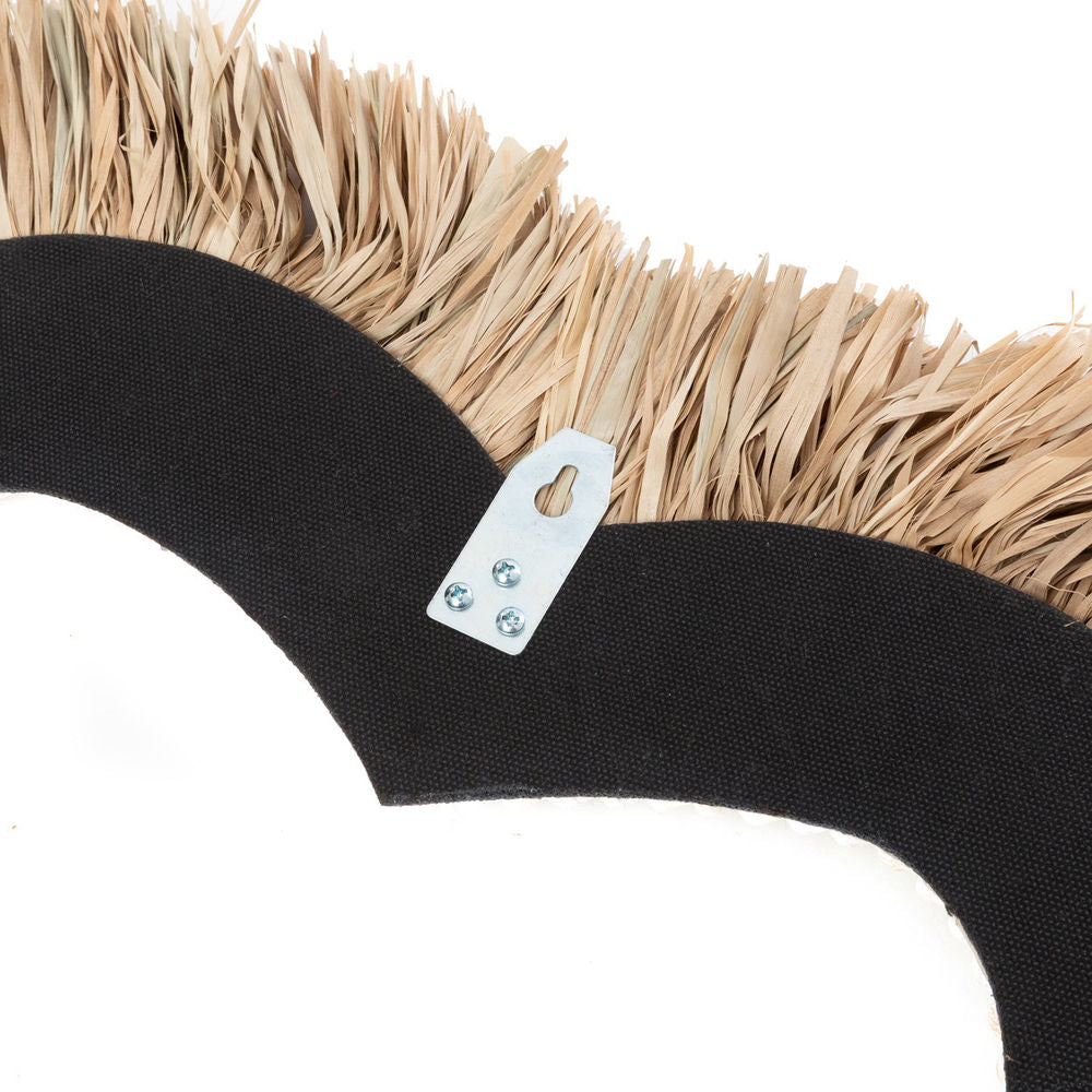 Bazar Bizarre Le Raphia Coquillage Coeur-Blanc Naturel-L