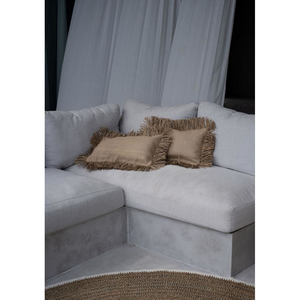 Basar Bizar The Jute Bonita Kissen bezug-Natur-30x50