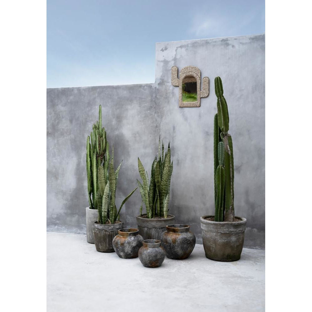 Bazar Bizar De Funky Vase-Antikes Grau-M