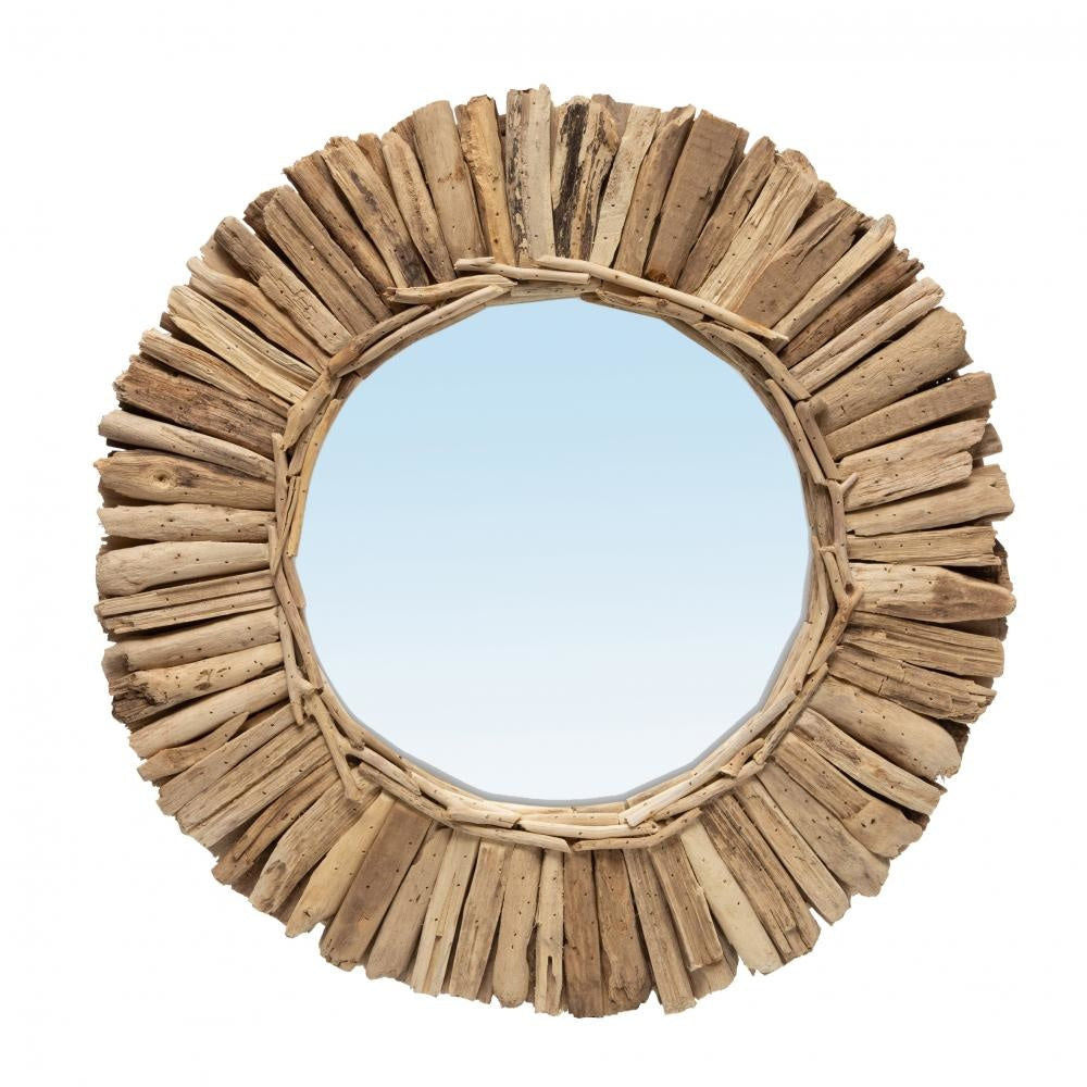 Bazar Bizarre The Drijfwood Crown Mirror-Natural-M