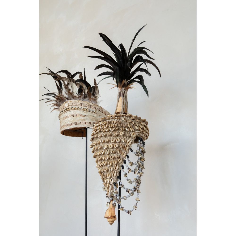 Bazar Bizarre El sombrero de Shell-Negro Natural
