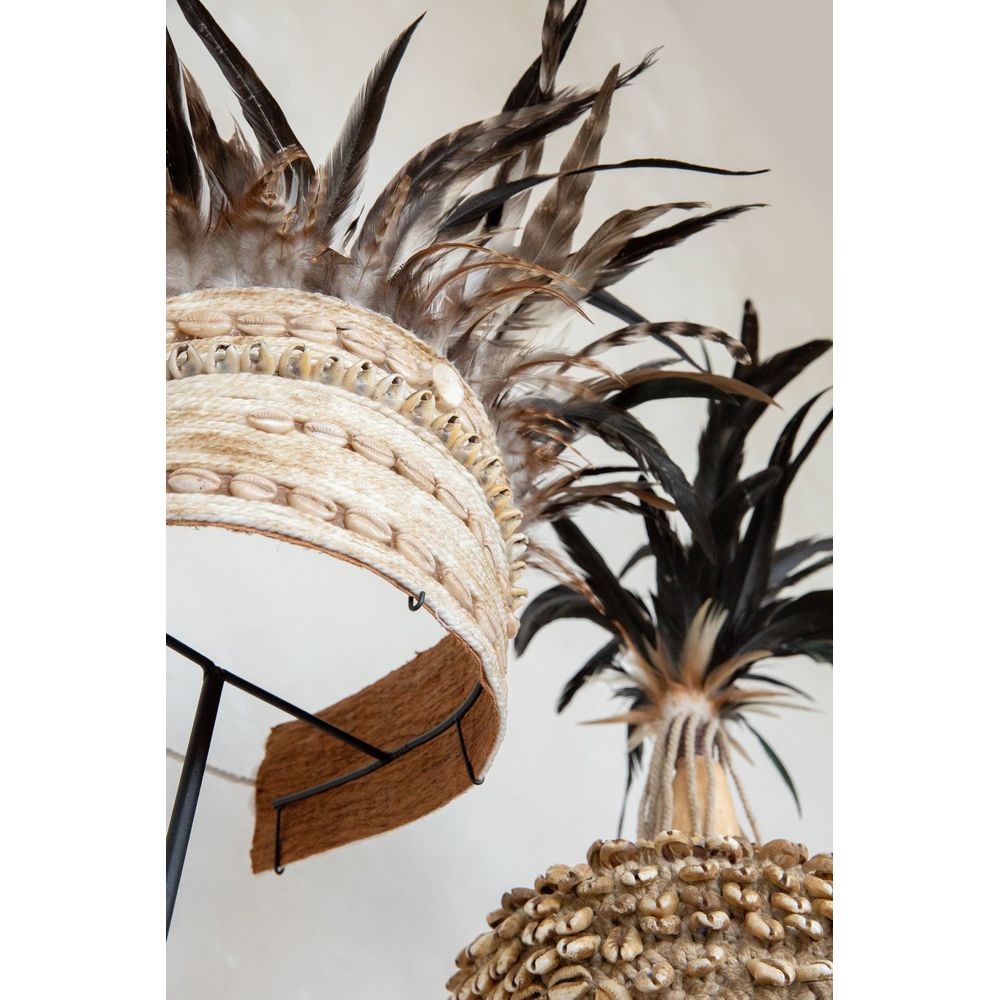 Bazar Bizarre El sombrero de Shell-Negro Natural