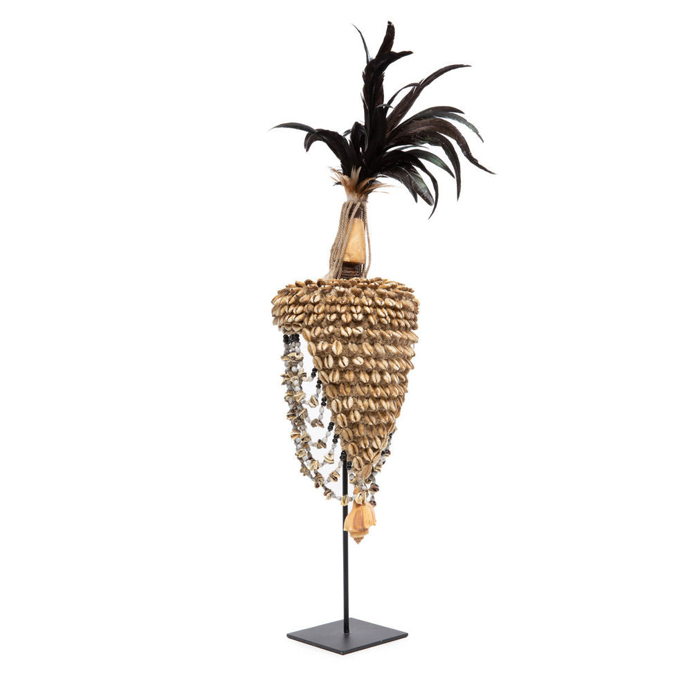 Bazar Bizarre El sombrero de Shell-Negro Natural