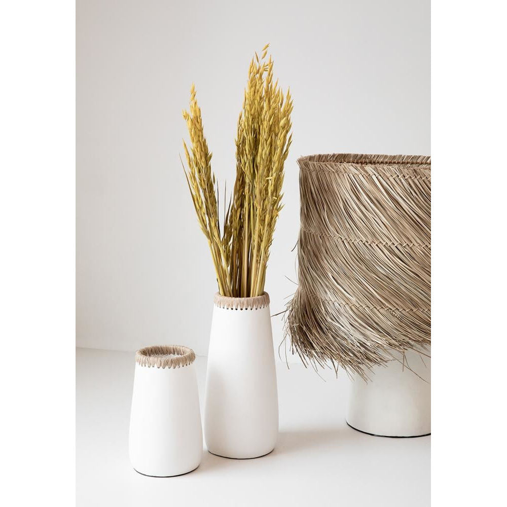 Bazar Bizarre Le vase sournois-Blanc Naturel-L