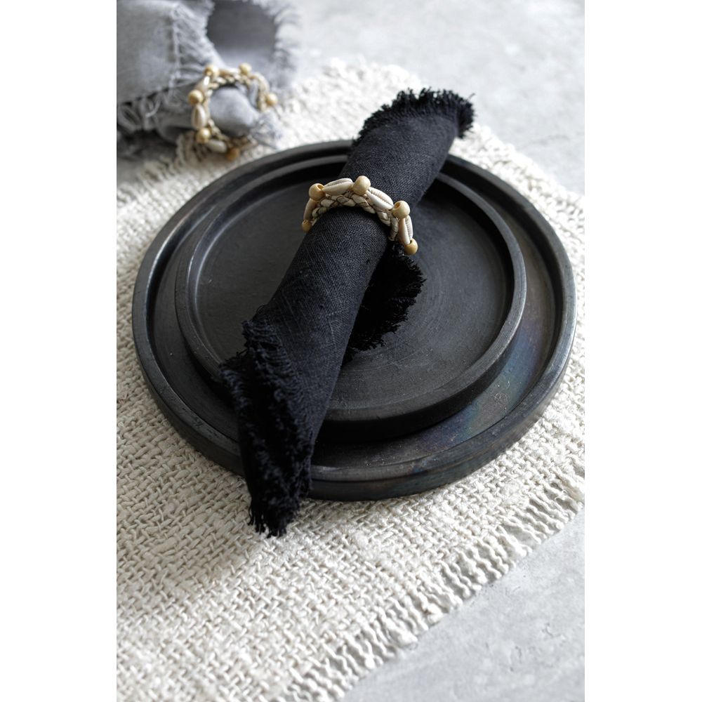 Bazar Bizarre The Oh My Gee Placemat-Crema-Juego de 4