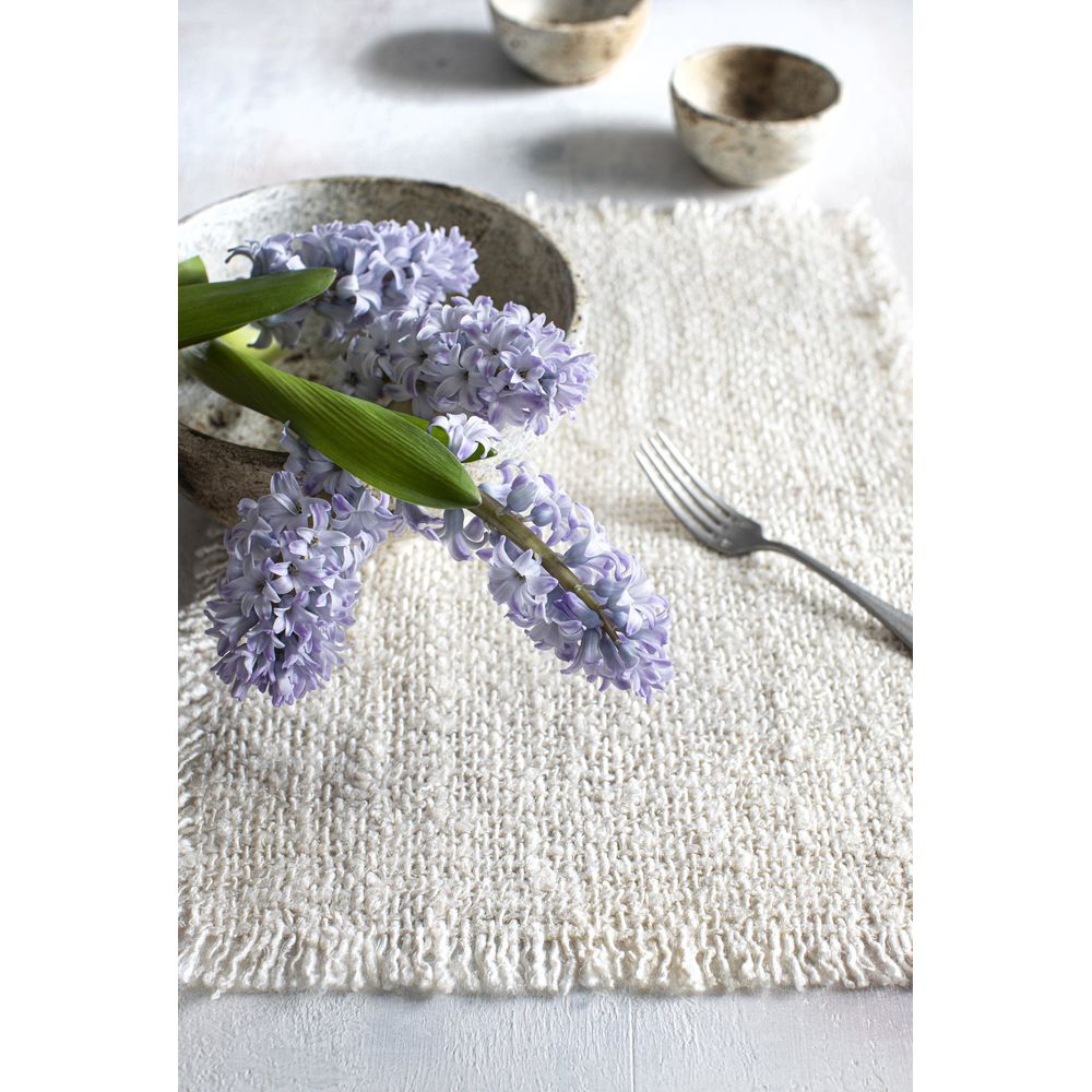 Bazar Bizarre The Oh My Gee Placemat-Crema-Juego de 4