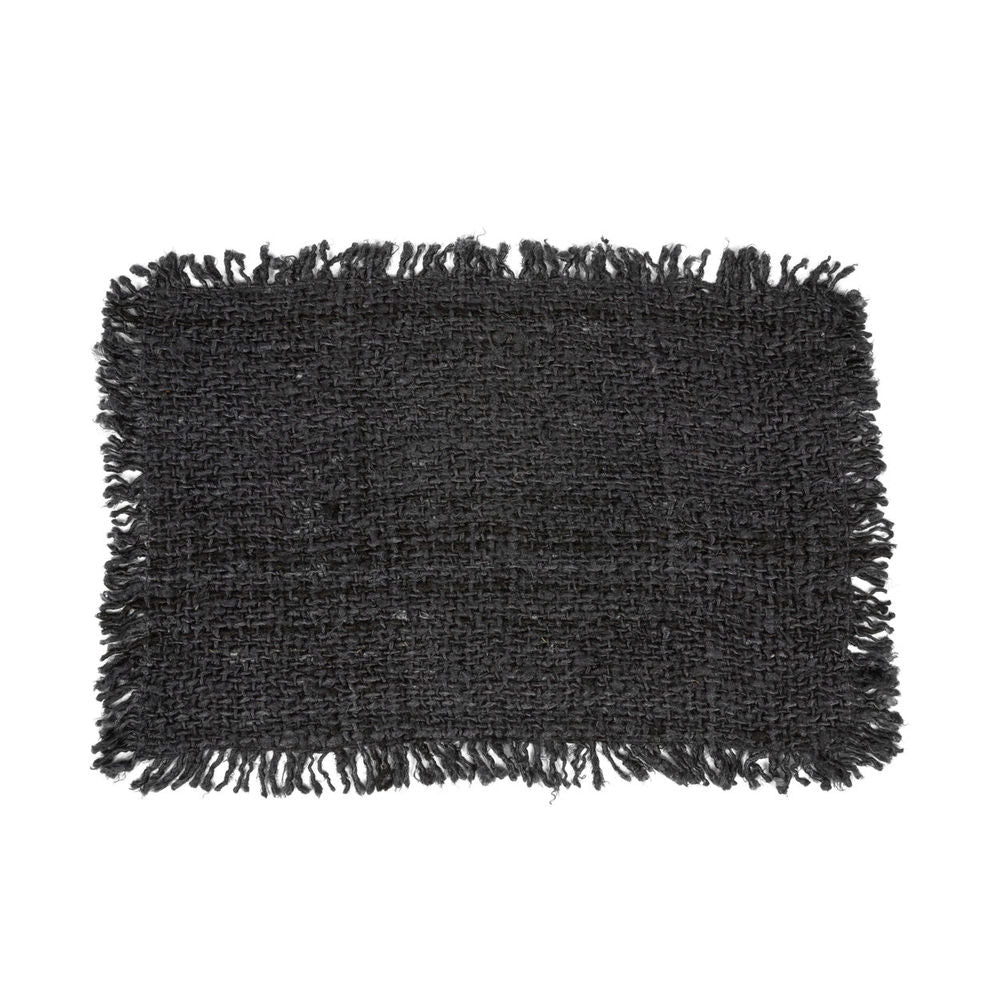 Bazar Bizarre The Oh My Gee Placemat-Black Navy-Juego de 4