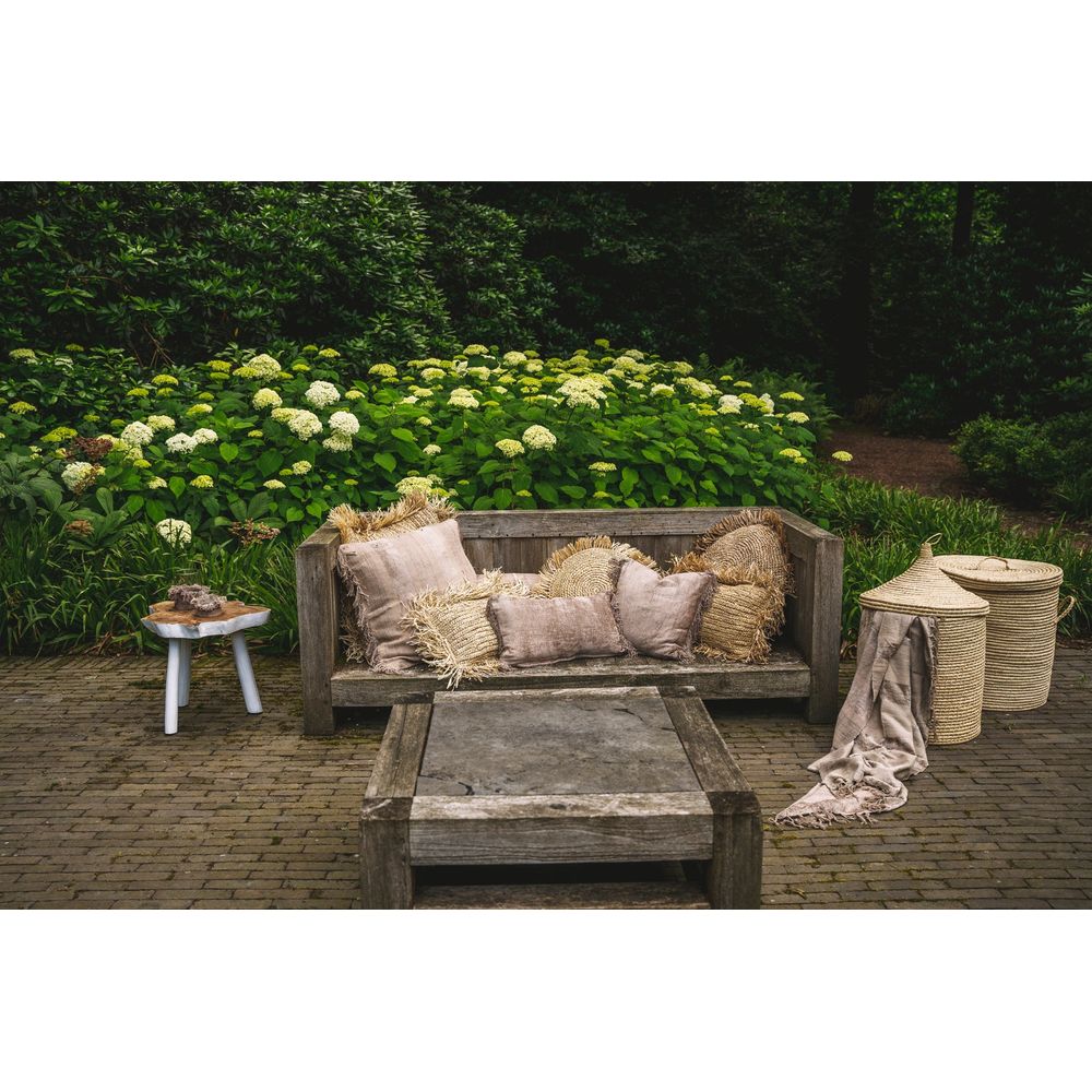 Bazar Bizar De Organische Bijzettafel - Natuurlijk Wit