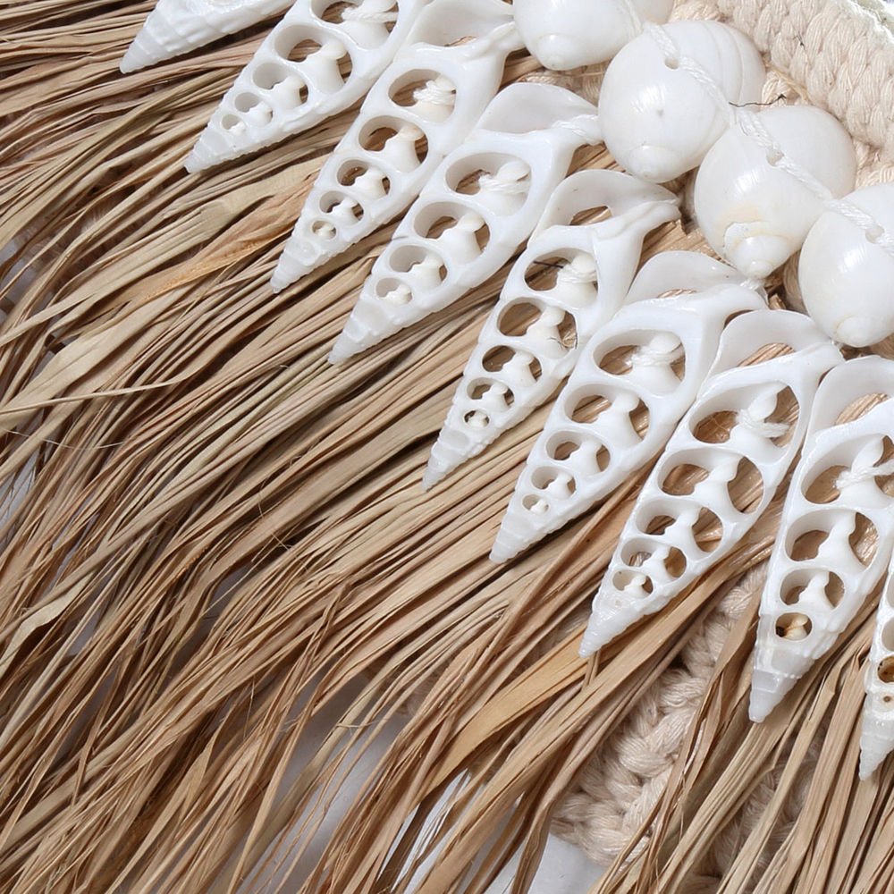 Bazar Bizarre Der Raffia Ingwer Spiegel-natürlich