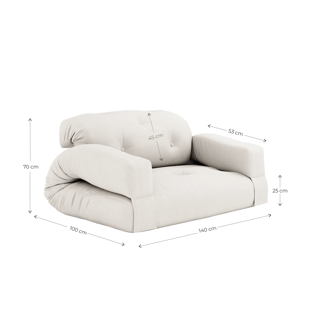 Karup Design HIPPO SOFA CLAY BROWN