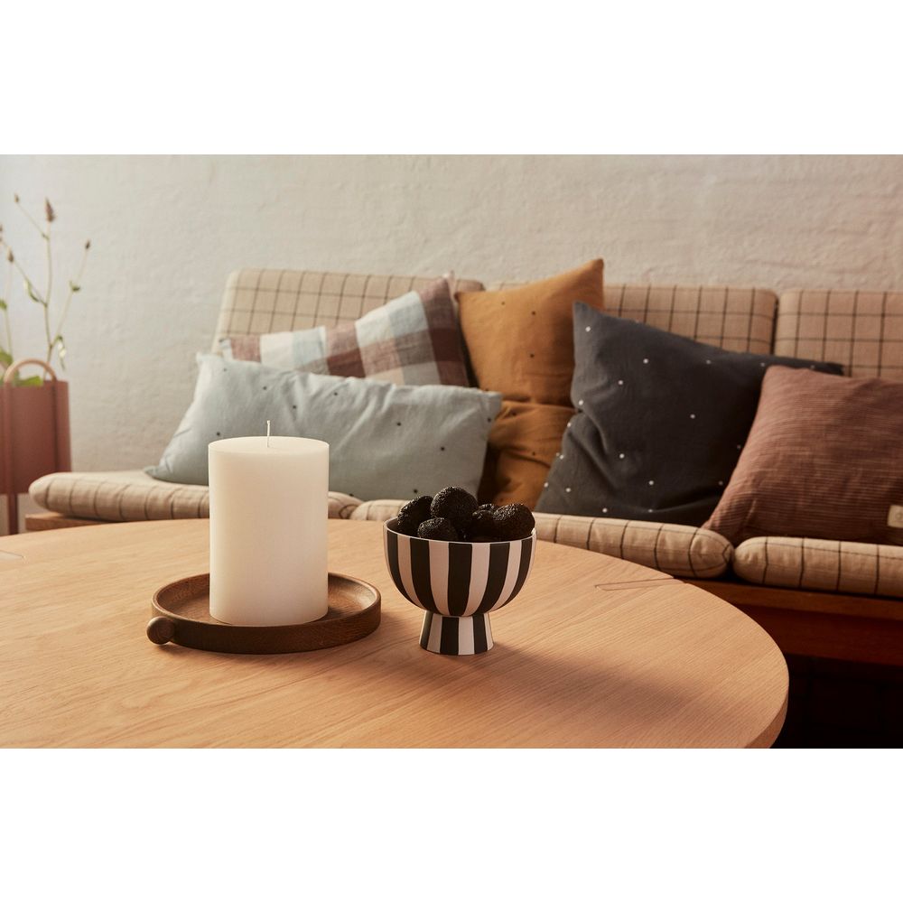 OYOY LIVING Toppu Minikom-Weiß/Schwarz