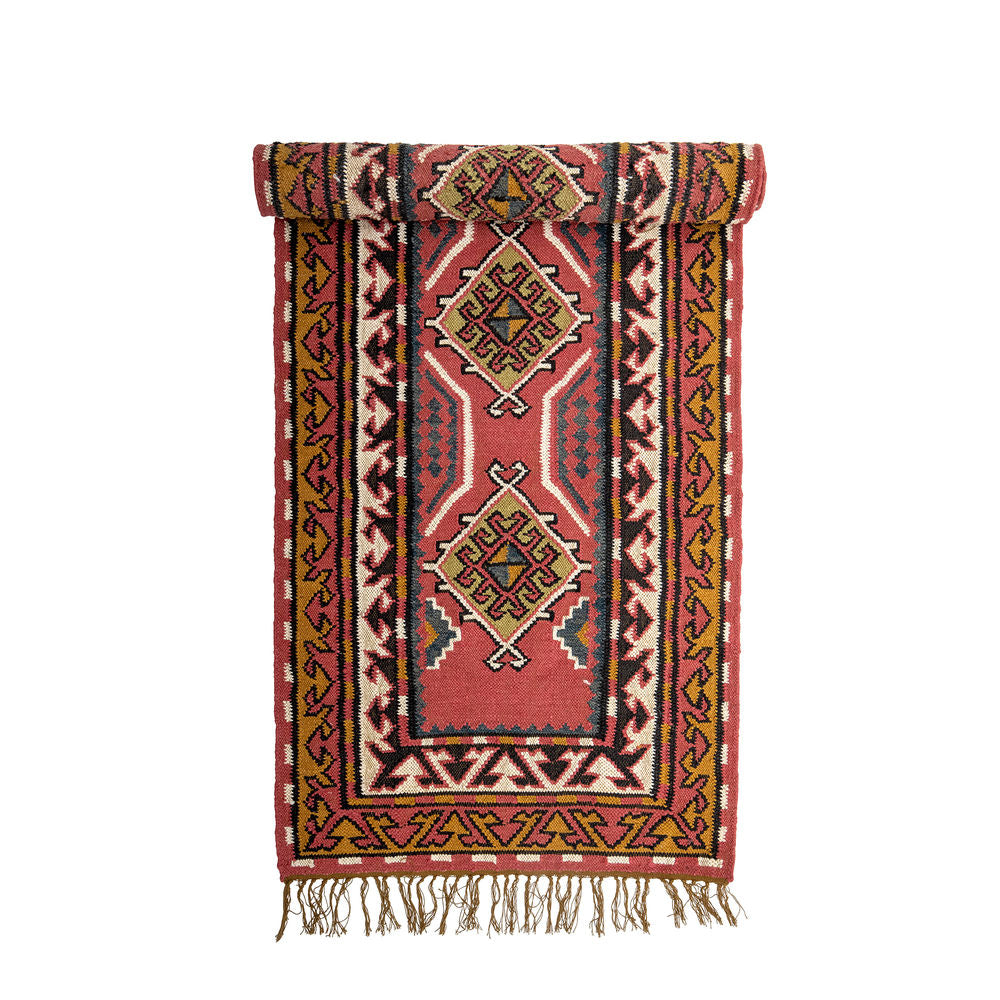 Creative Collection Arsam Vloerkleed, Roos, Wol