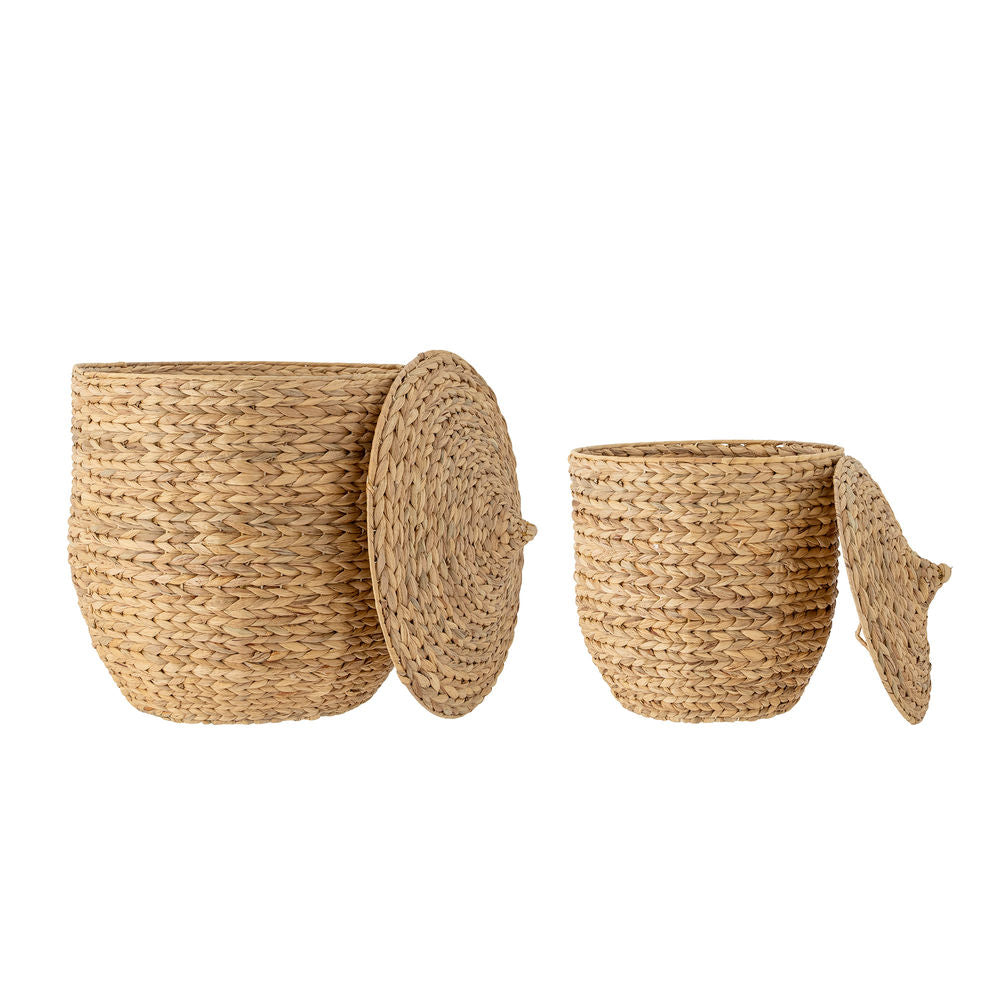 Bloomingville Dinan Mit con tapa, naturaleza, jacinto de agua