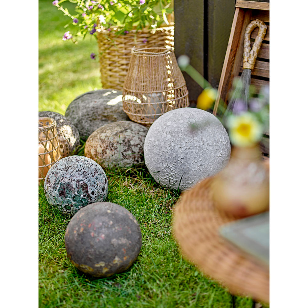 Bloomingville Ramona Lantaarn met/Glas, Natuur, Jute