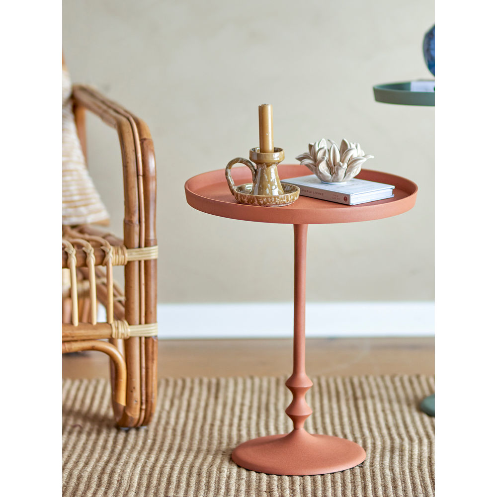 Bloomingville Anjou Table d'appoint, Orange, Aluminium