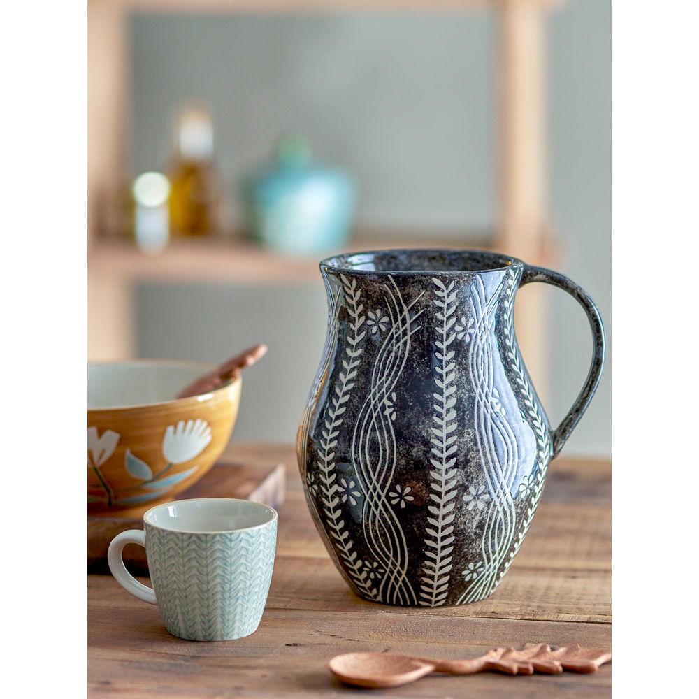 Kreative Sammlung Aswan Kan, Schwarz, Steinzeug