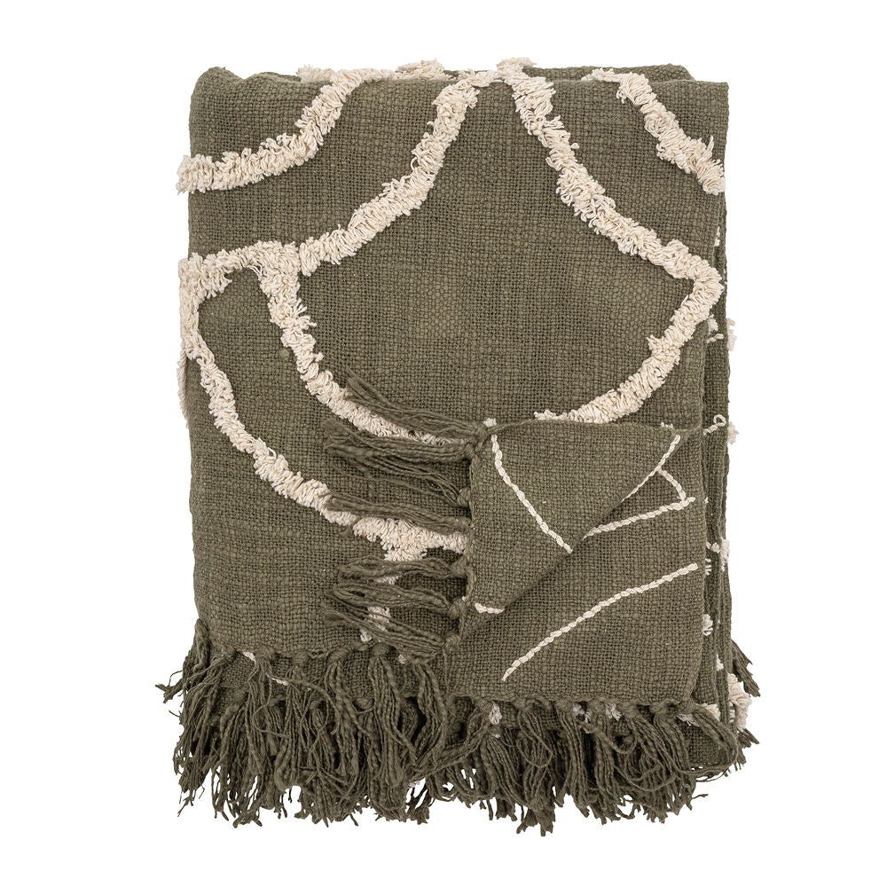 Bloomingville Mirfield Plaid, Groen, Katoen