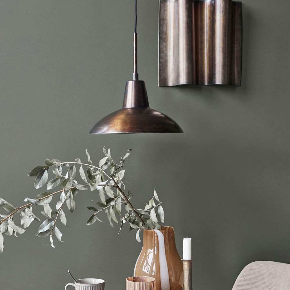 House Doctor Lampe, HDDesk, Brun antique