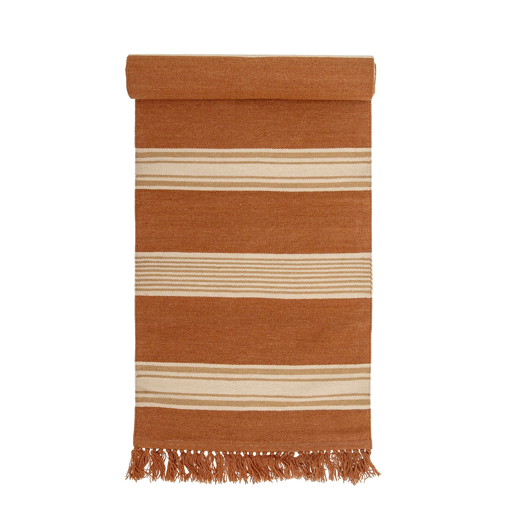 Bloomingville Tapis Lior, Marron, Laine
