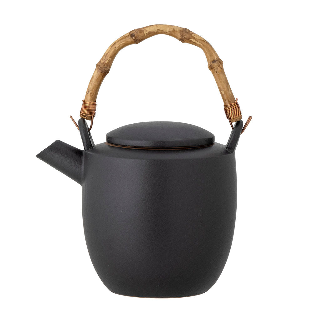 Creative Collection Théière Joanna, Noir, Grès
