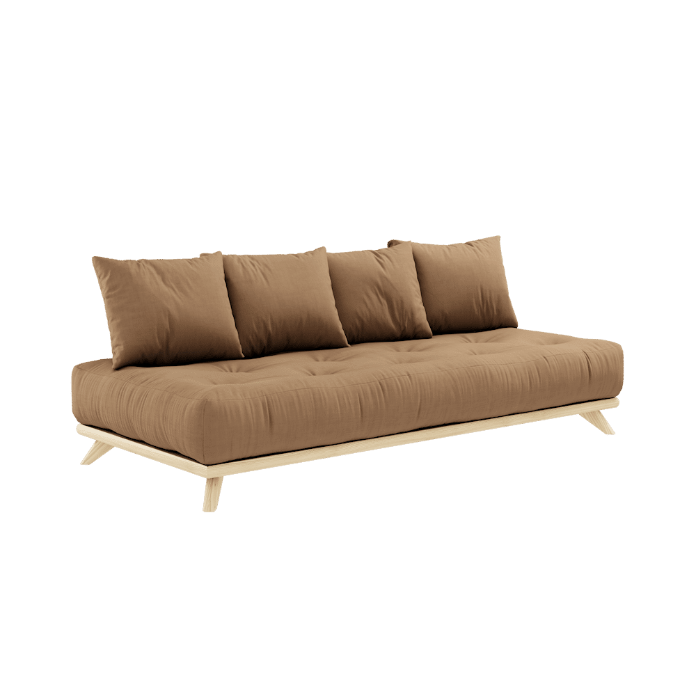 Karup Design SANS DAYBED CLAIR LAQUÉ W. SANS JEU DE MATELAS DAYBED MOCCA
