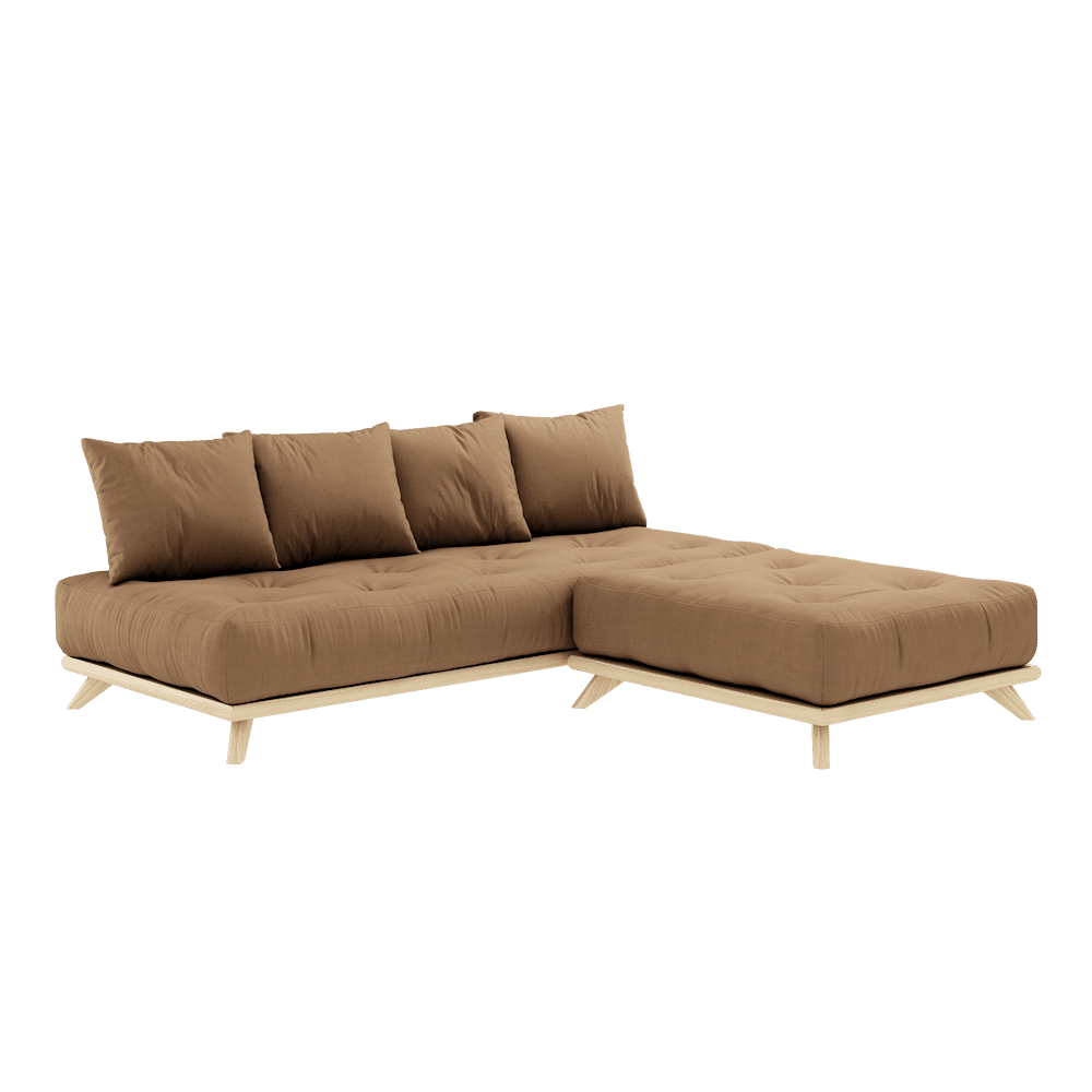 Karup Design SANS DAYBED CLAIR LAQUÉ W. SANS JEU DE MATELAS DAYBED MOCCA