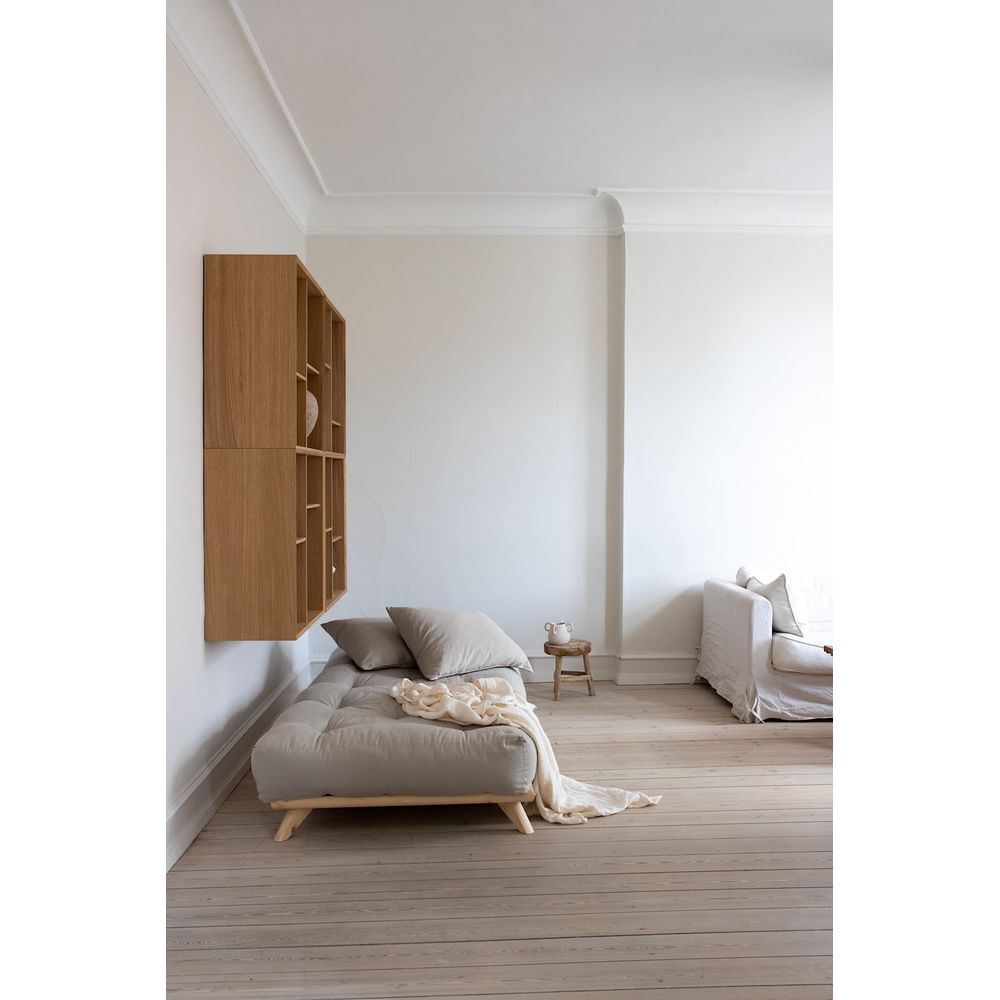Karup Design SANS DAYBED CLAIR LAQUÉ W. SANS JEU DE MATELAS DAYBED MOCCA