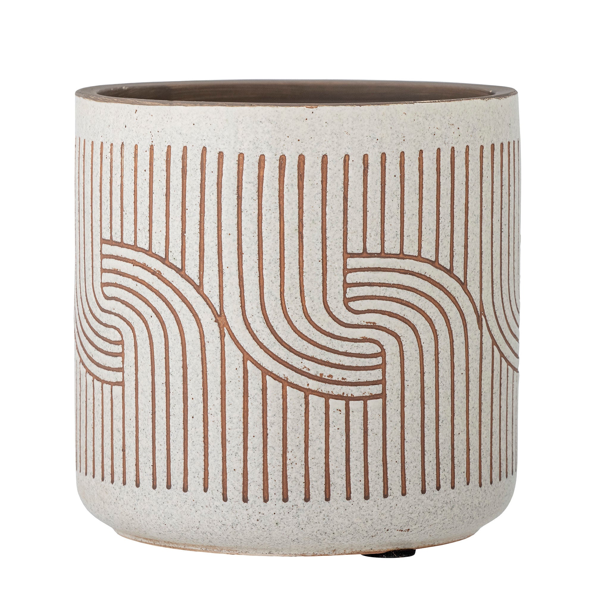 Bloomingville Cenzia Deco Maceta, Naturaleza, Terracota