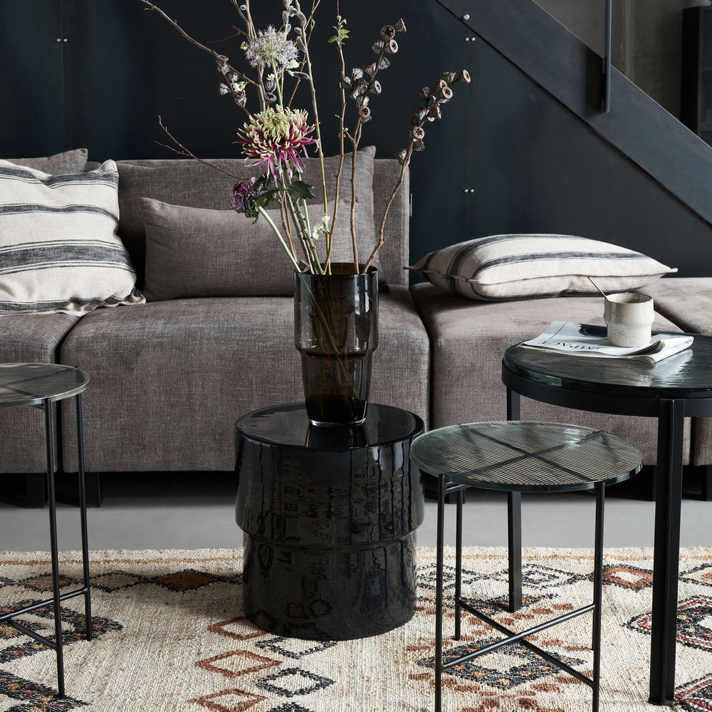 House Doctor Table d'appoint, Nivo, Noir